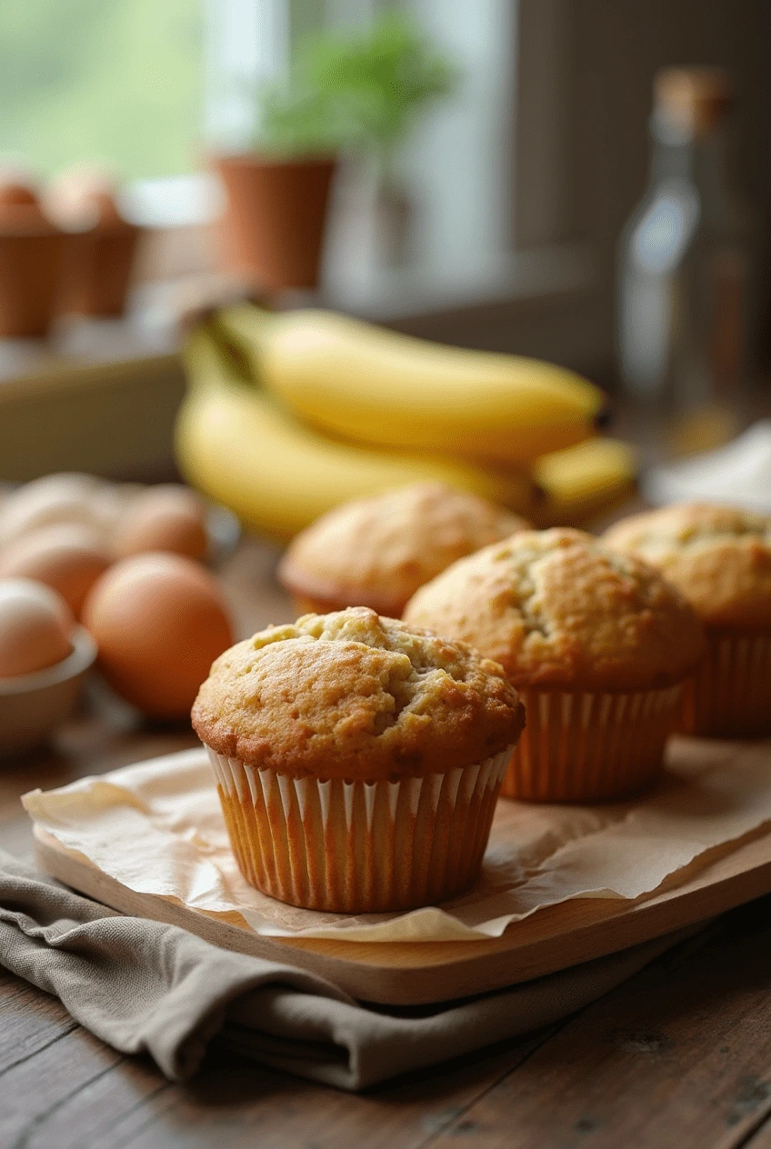 Bananen Muffins Rezept