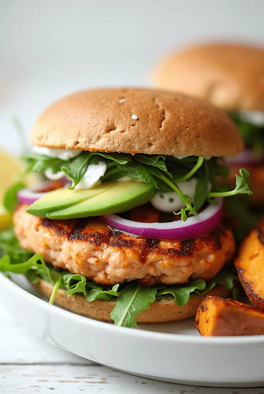 Lachs-burger