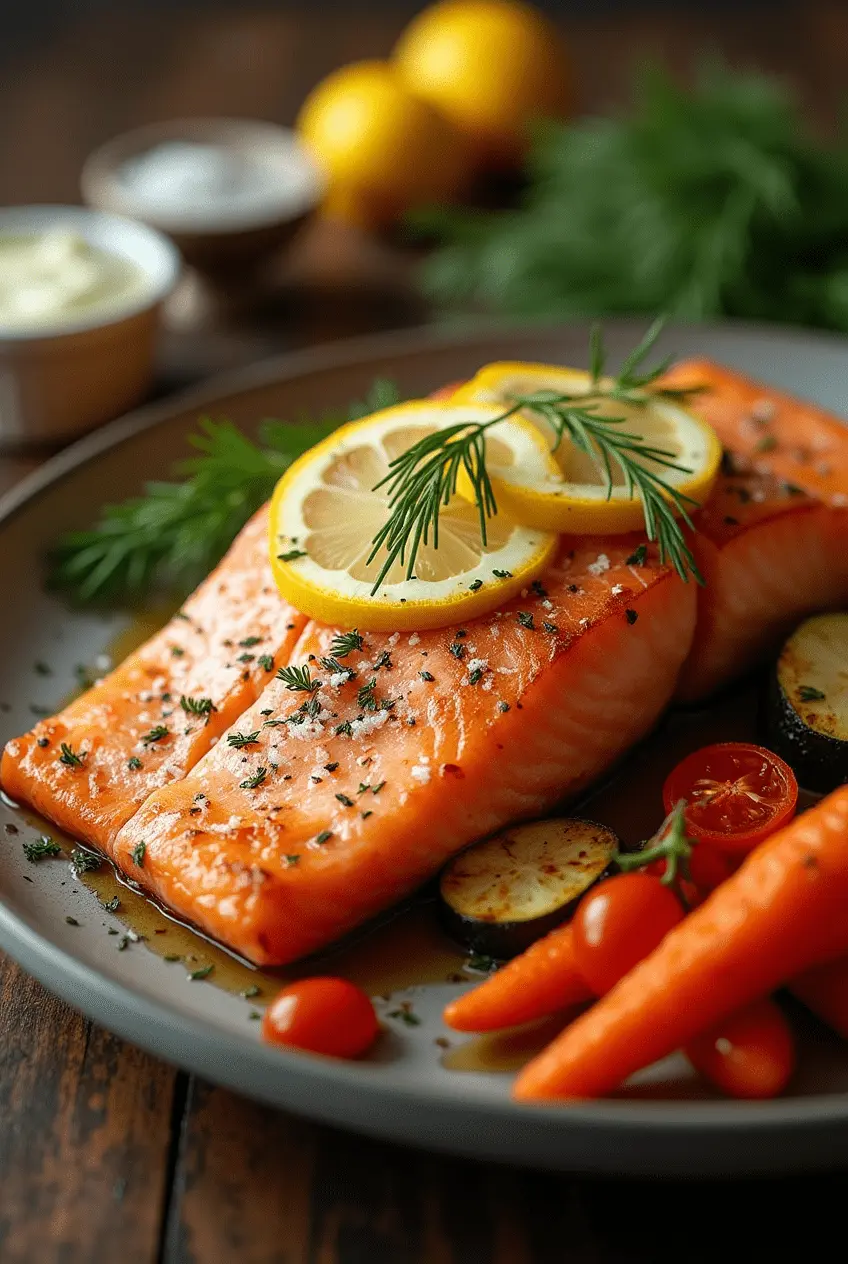 Rezept für Lachs im Ofen