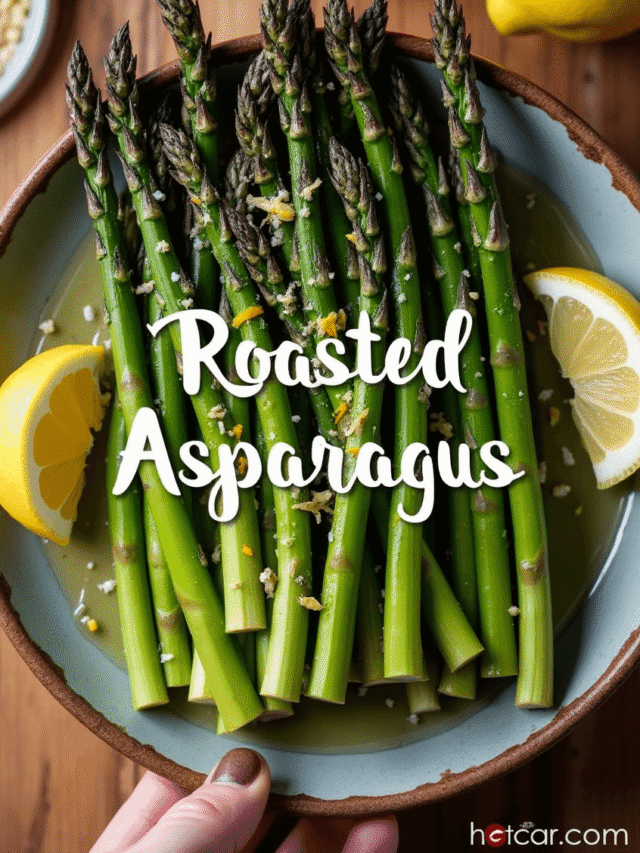 Das beste Rezept für gerösteten Spargel