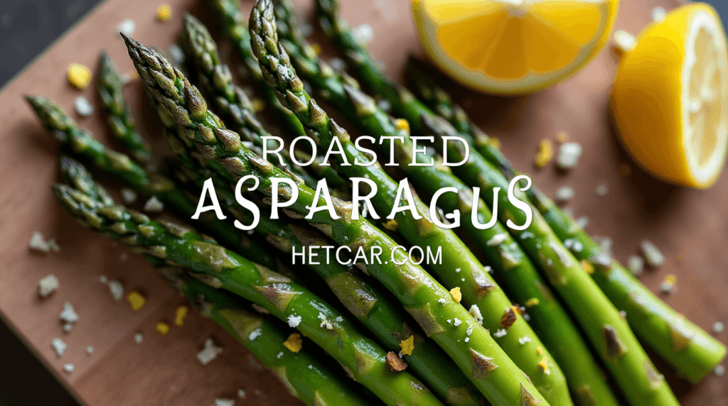 gerösteten Spargel