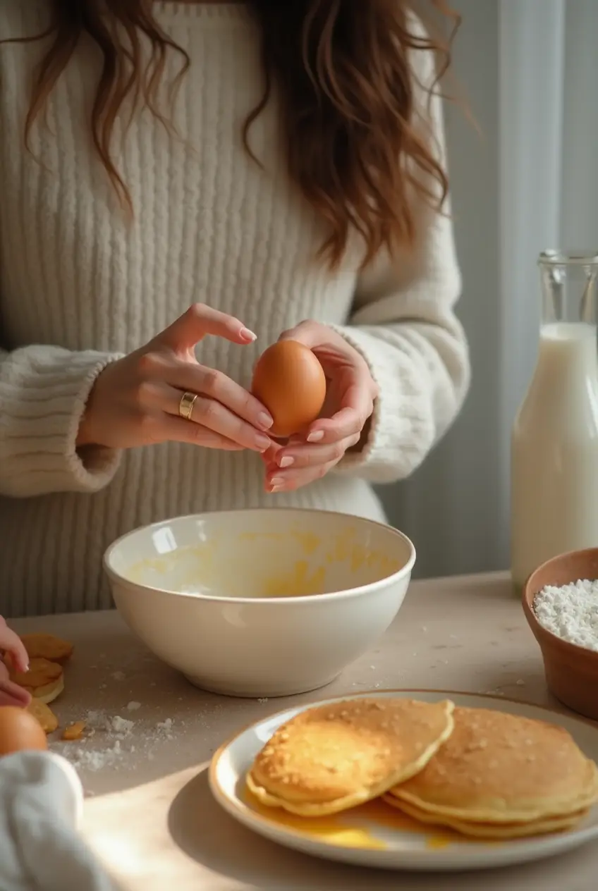 Pfannkuchen mit nur 1 Ei
