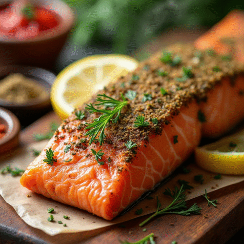 Lachs im Backofen Rezept