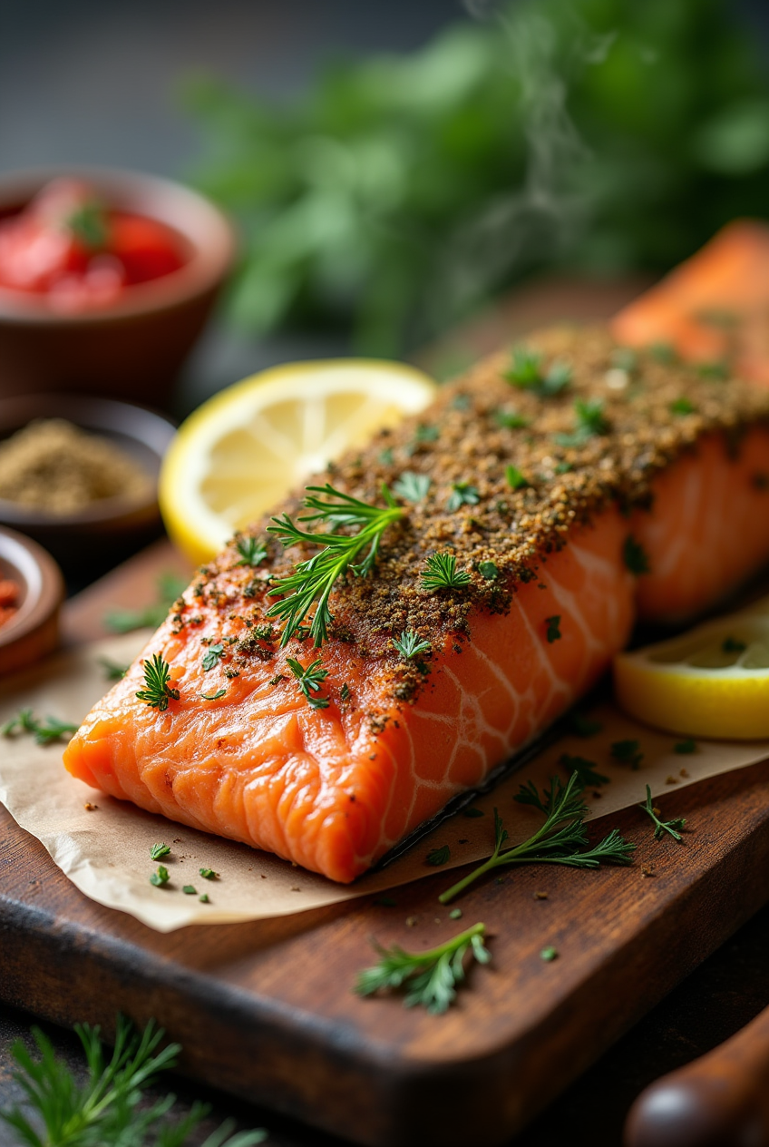Lachs im Backofen Rezept